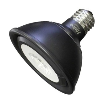 11W PAR30 Short Neck 3000K E26 Base 40 Degree Beam Black Finish 120V